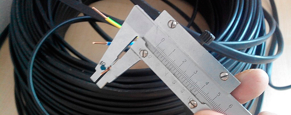 Диаметр кабеля для тока 20 а