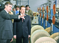 открытие завода по производству оптоволоконного кабеля в Воронеже