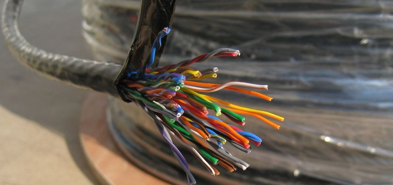Фото кабеля дальней связи марки ТЗГ